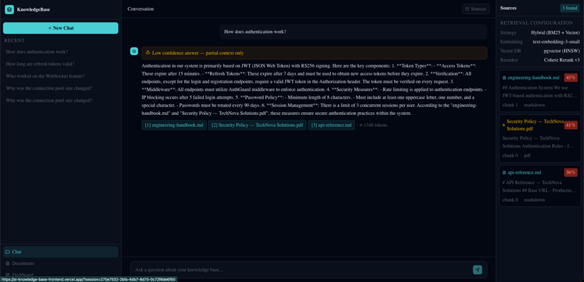 AI Knowledge Base Assistant